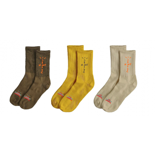 Travis Scott Cactus Trails Hiking Socks Pack Natural/Gold/Brown By ...